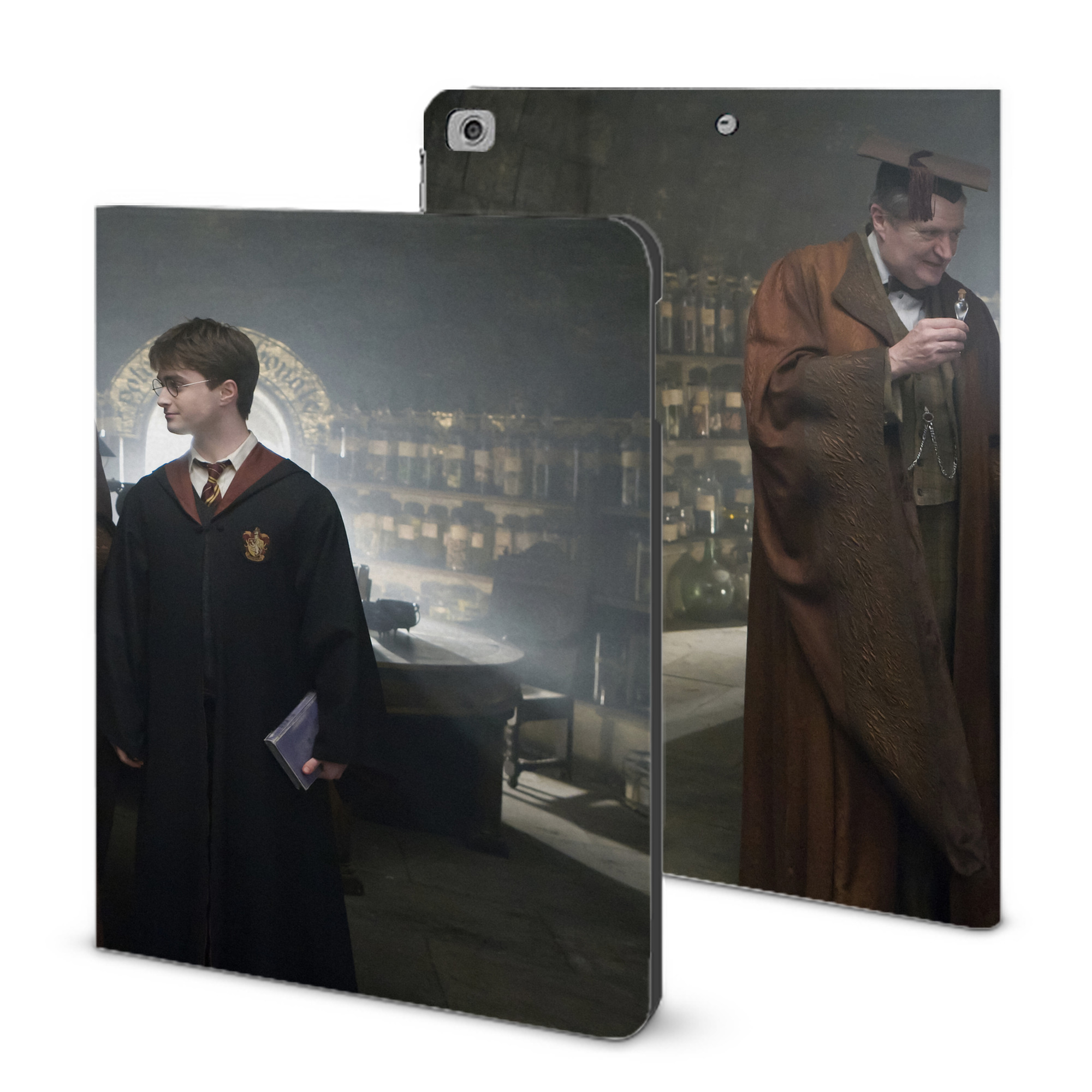 （画像用） Harry Potter ハリー・ポッターシリーズ IPad ケース ブック型 PUレザー TPU 耐衝撃 軽量 薄型 ペン収納なし 全面保護 IPad 各モデル対応